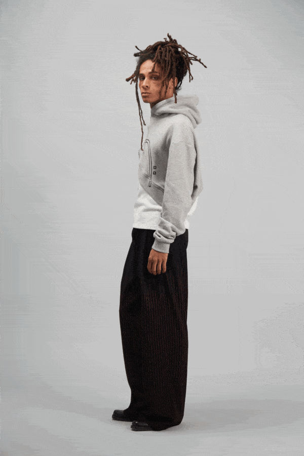 PORTAL LAYERED HOODIE G/W - Image 2